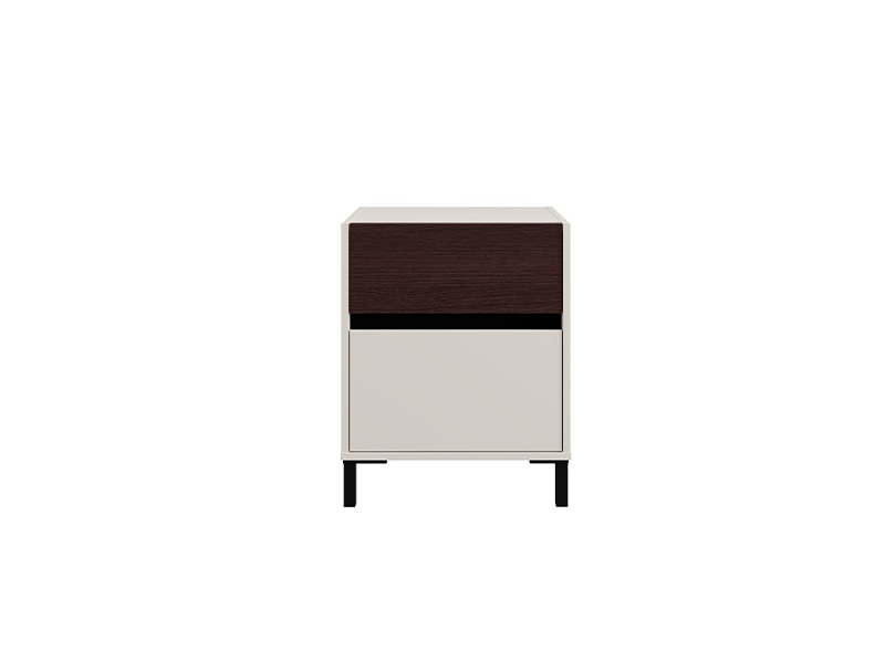 VELADOR MESA DE NOCHE STARHOME SARO MELAMINA 18 MM CON CAJÓN - 1