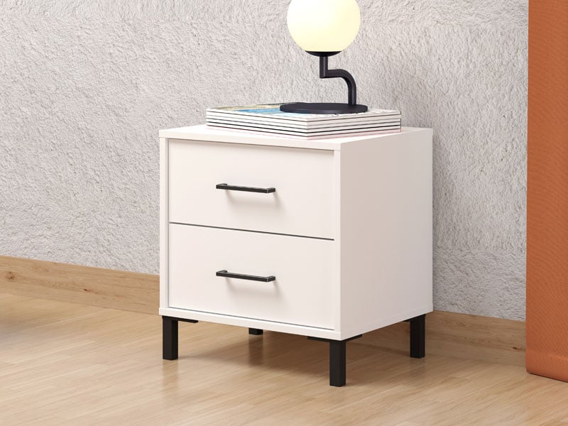 VELADOR MESA DE NOCHE STARHOME SEKAE MELAMINA 18 MM CON CAJÓN - 2