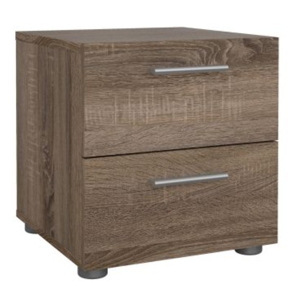 VELADOR MESA DE NOCHE STARHOME NELO MELAMINA 18 MM CON CAJÓN - 1