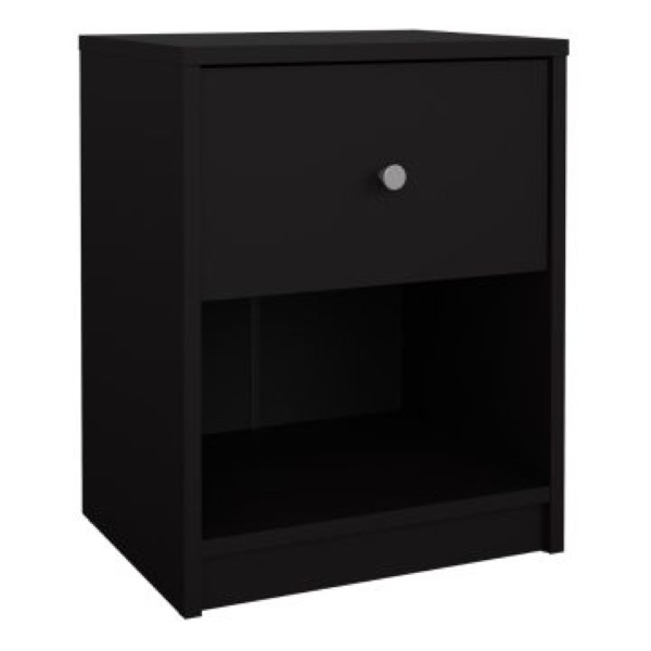 VELADOR MESA DE NOCHE STARHOME SEROA MELAMINA 18 MM CON CAJÓN - 1