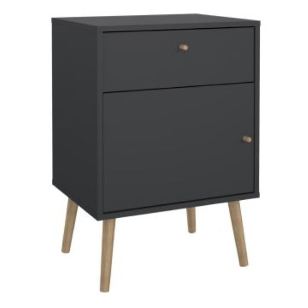 VELADOR MESA DE NOCHE STARHOME LAVI MELAMINA 18 MM CON CAJÓN - 1