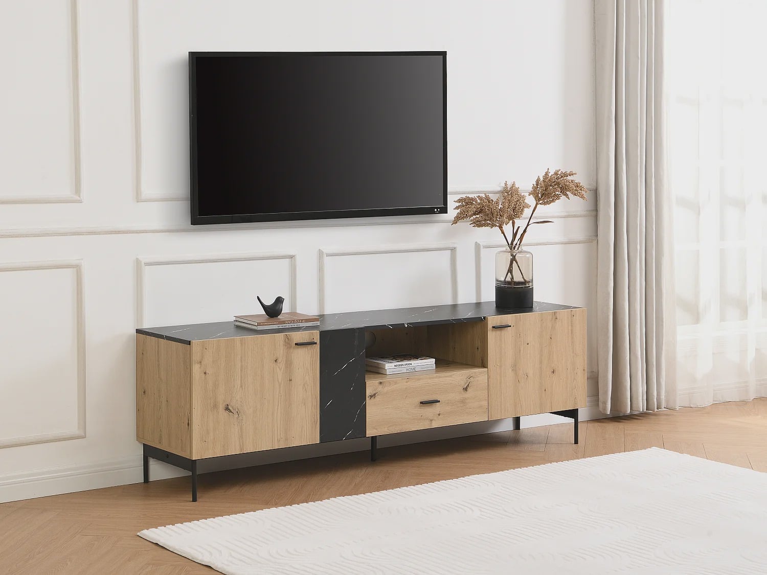 MUEBLE DE TV STARHOME QUIREN MELAMINA 18 MM - 1