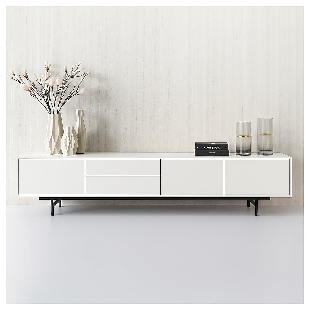 MUEBLE DE TV STARHOME AUREN MELAMINA 18 MM - 1