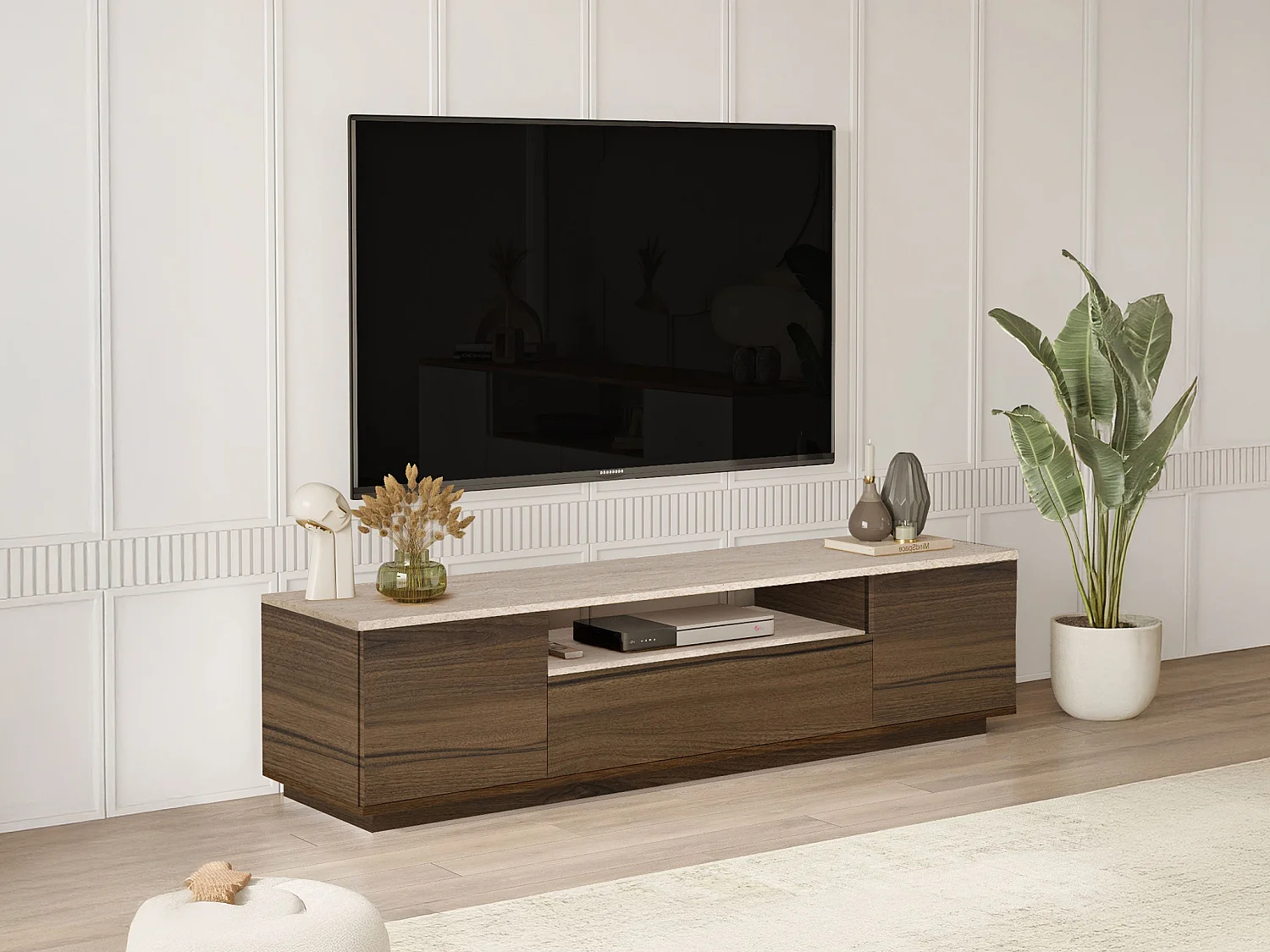 MUEBLE DE TV STARHOME ORIEL MELAMINA 18 MM - 3