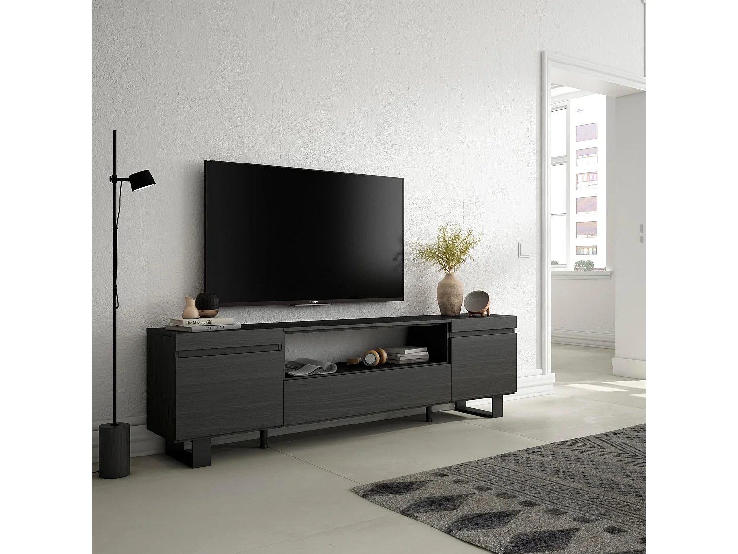 MUEBLE DE TV STARHOME DAXEN MELAMINA 18 MM - 1