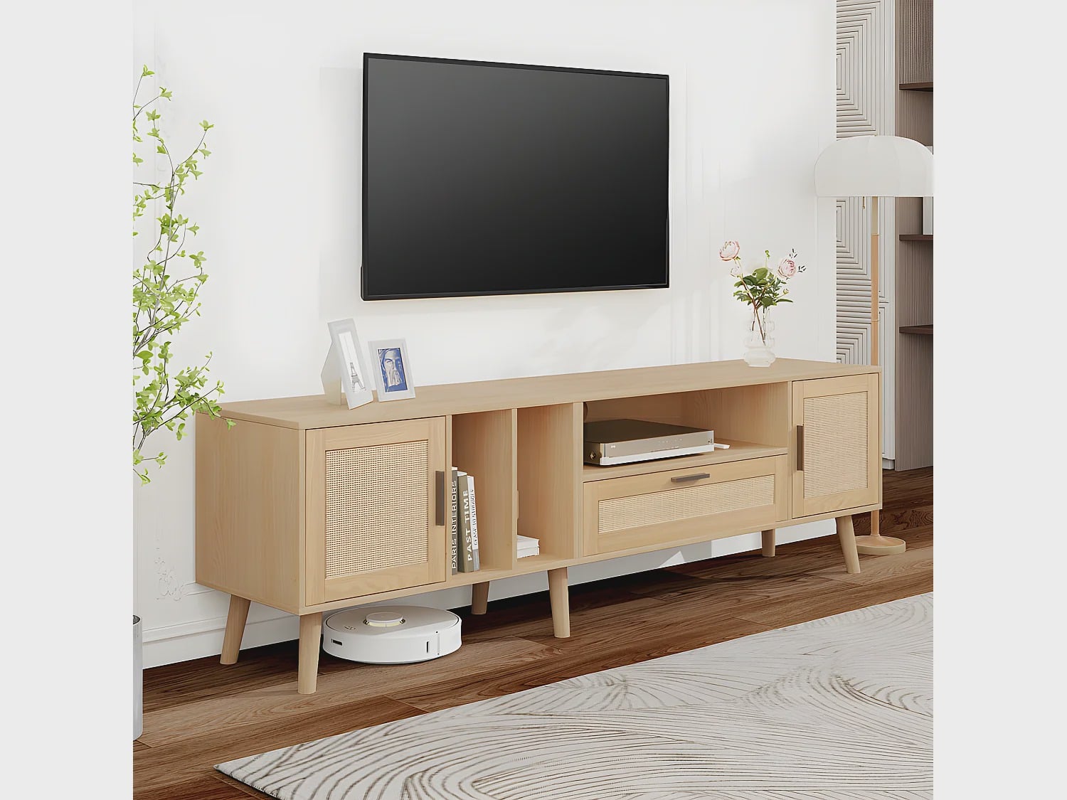 MUEBLE DE TV STARHOME TIVOR MELAMINA 18 MM - 2