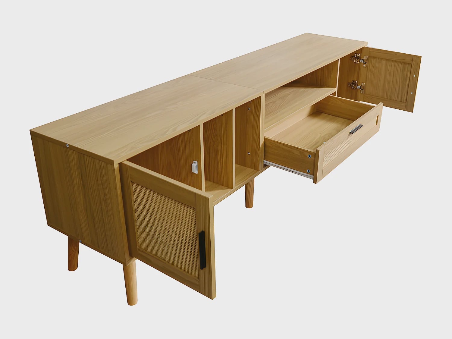 MUEBLE DE TV STARHOME TIVOR MELAMINA 18 MM - 4