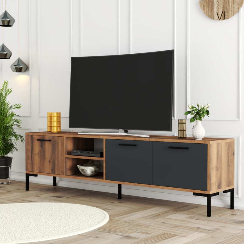 MUEBLE DE TV STARHOME ELIAN MELAMINA 18 MM - 2