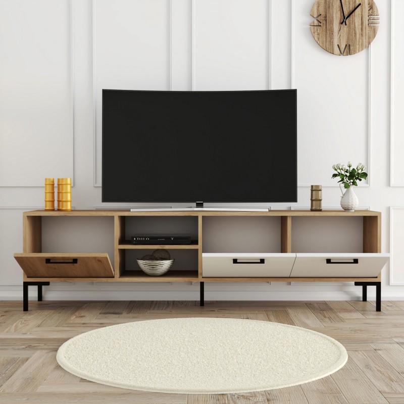 MUEBLE DE TV STARHOME ELIAN MELAMINA 18 MM - 3