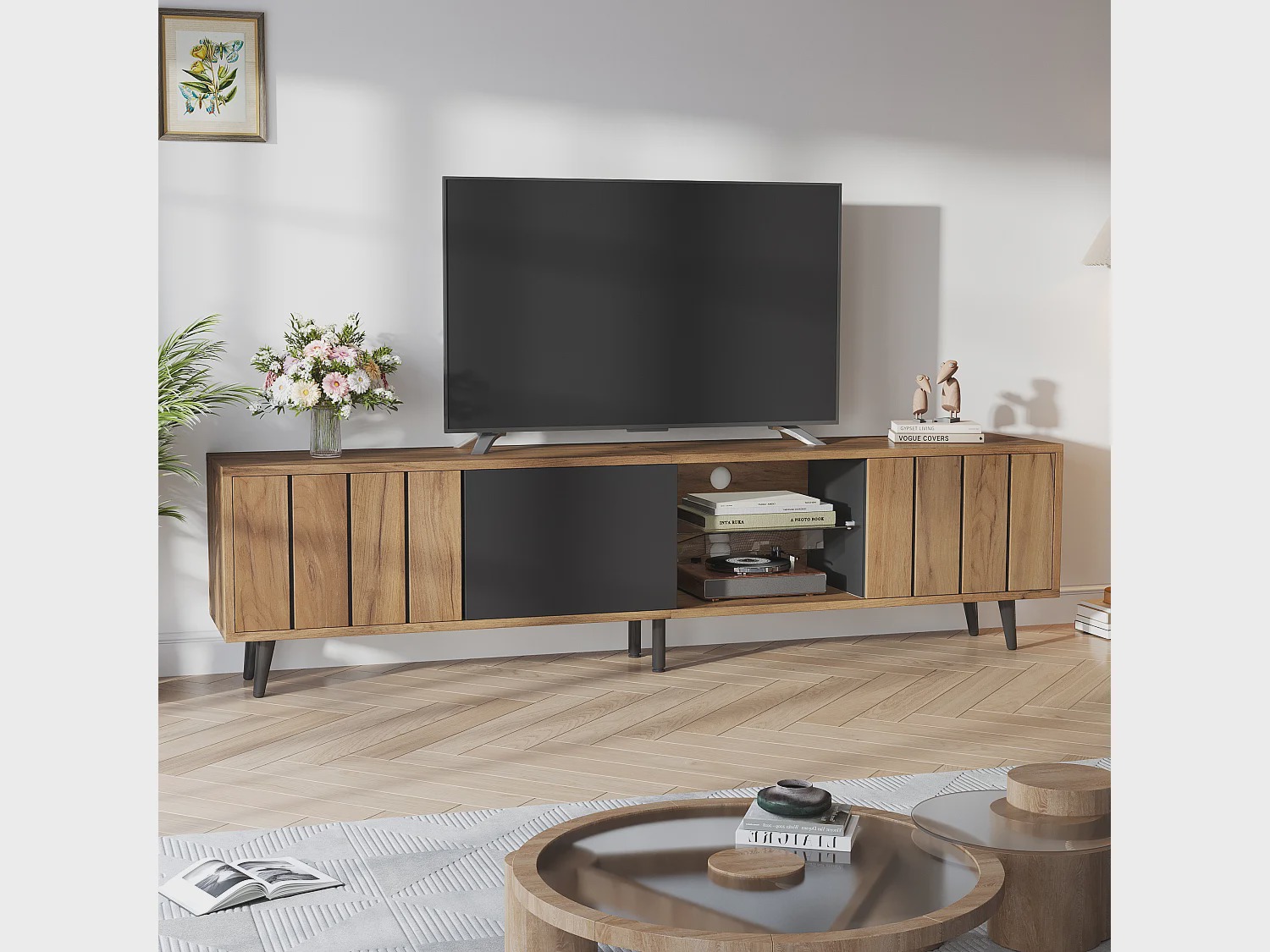 MUEBLE DE TV STARHOME DORIAN MELAMINA 18 MM - 2