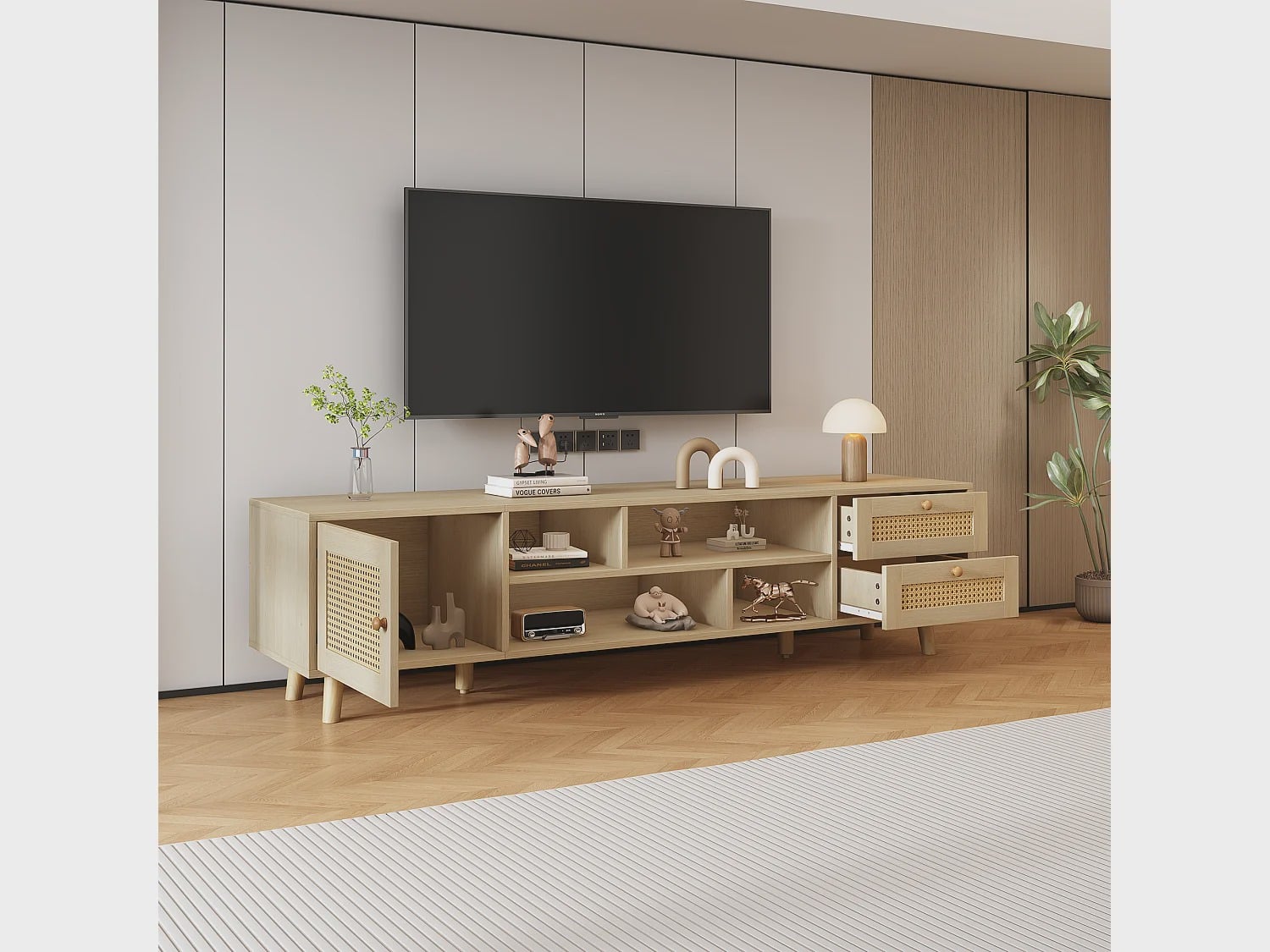 MUEBLE DE TV STARHOME ZENIT MELAMINA 18 MM - 3
