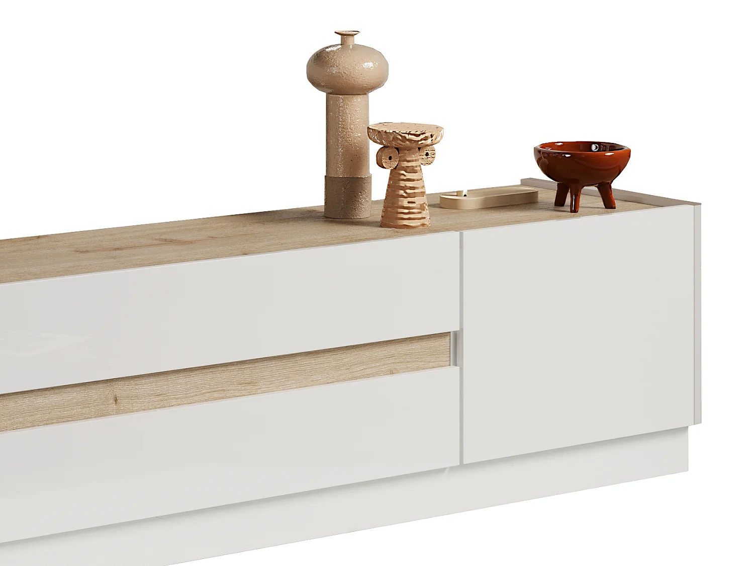 MUEBLE DE TV STARHOME XANDOR MELAMINA 18 MM - 2
