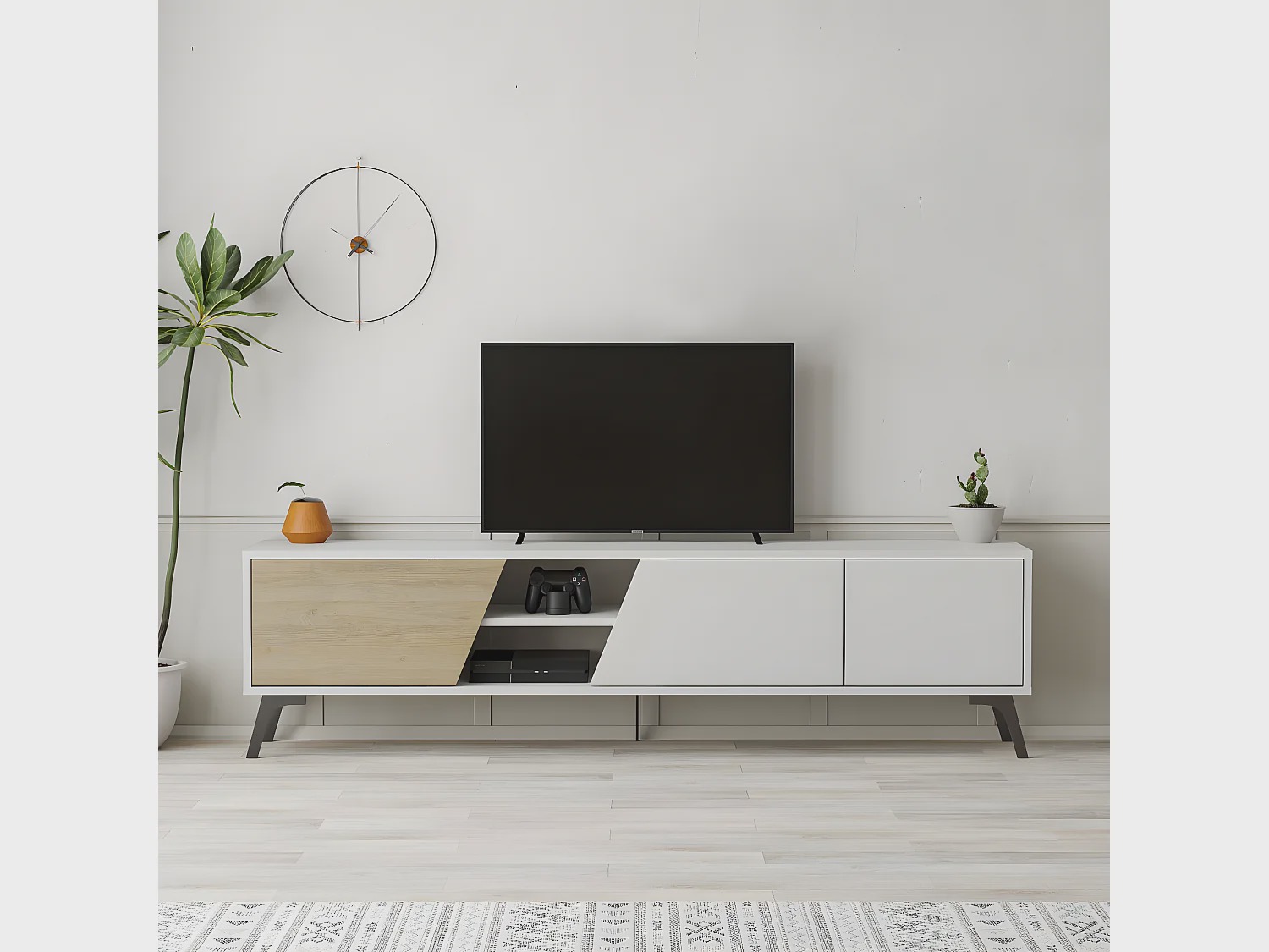 MUEBLE DE TV STARHOME FENOR MELAMINA 18 MM - 1