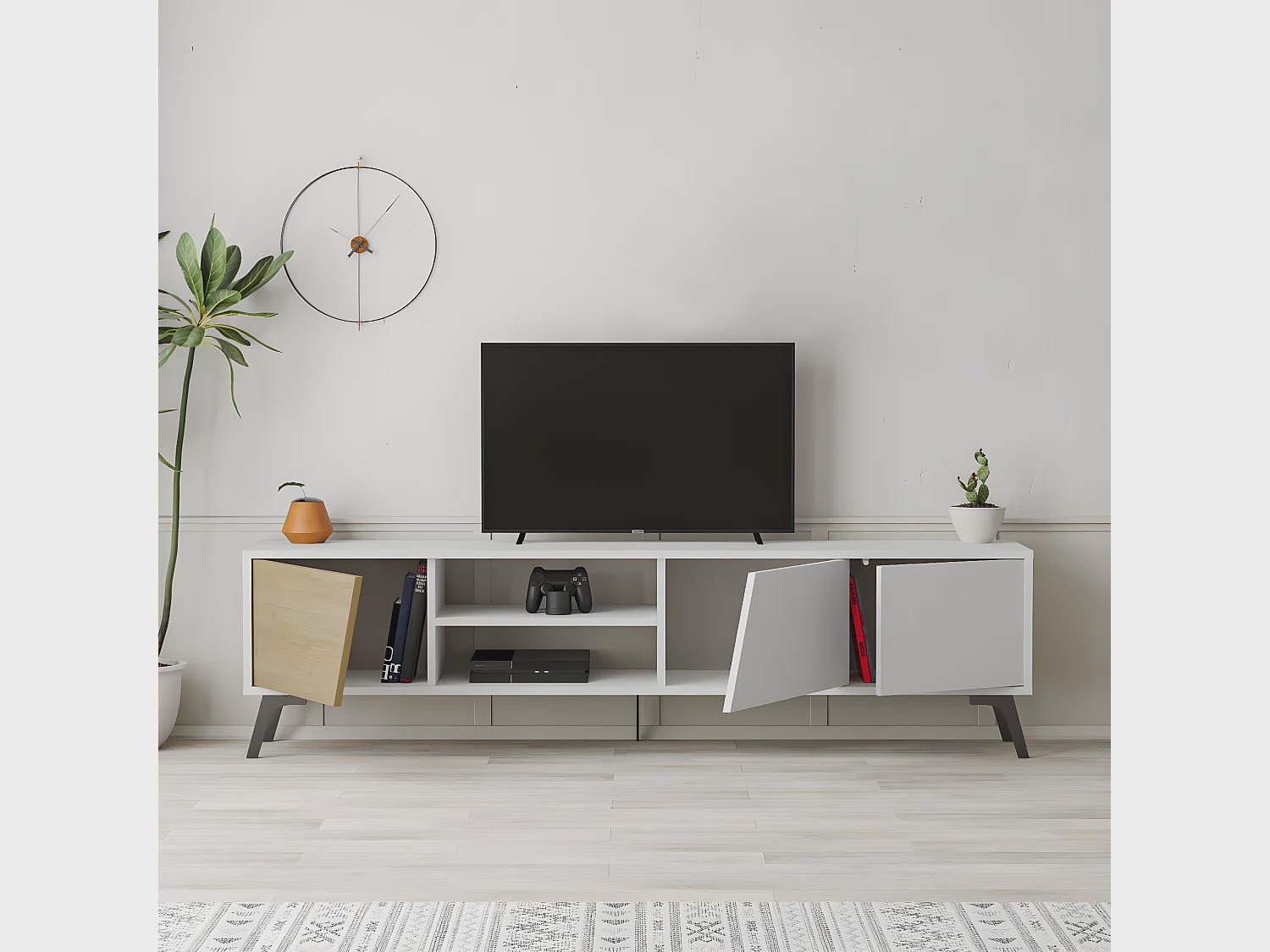 MUEBLE DE TV STARHOME FENOR MELAMINA 18 MM - 2