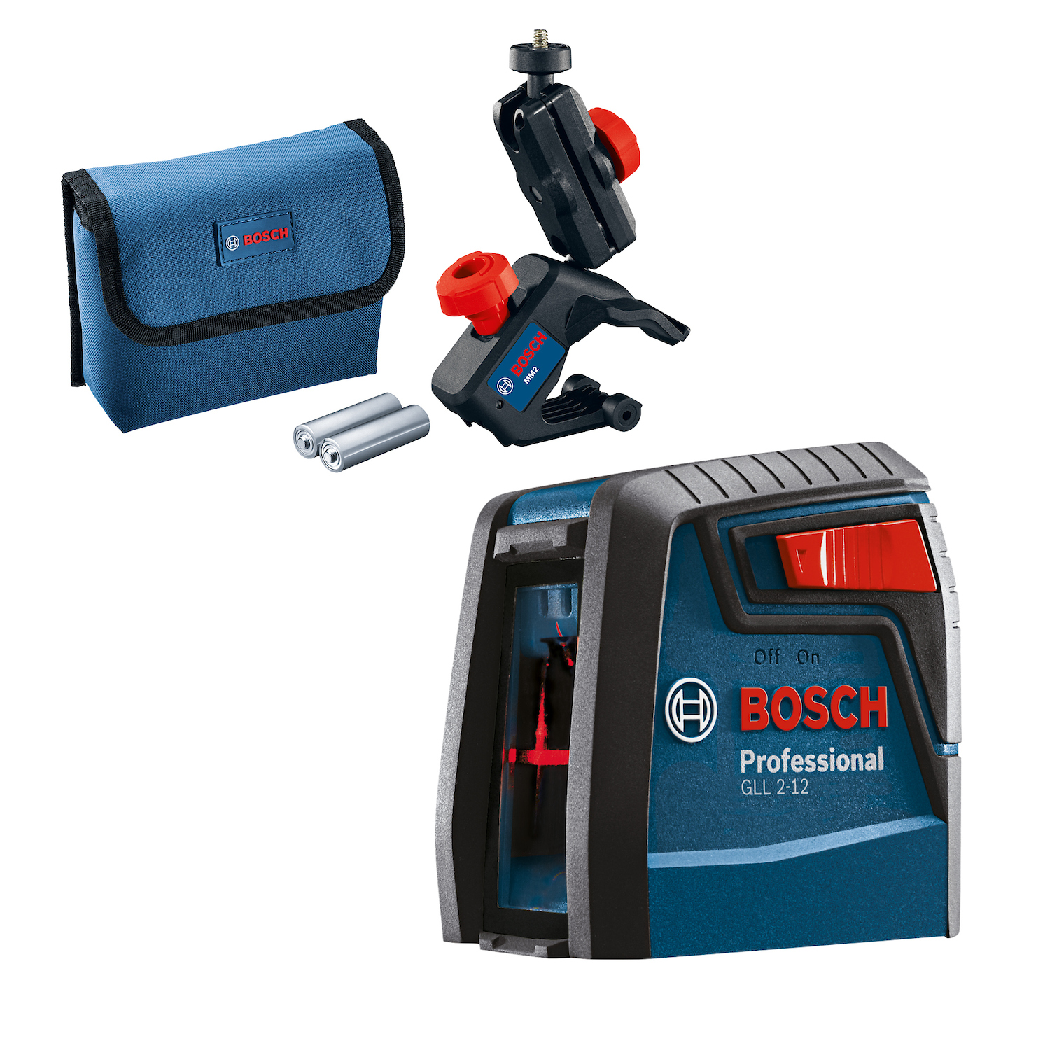 NIVELADOR LÁSER BOSCH GLL 2-12 INC SOPORTE - 6