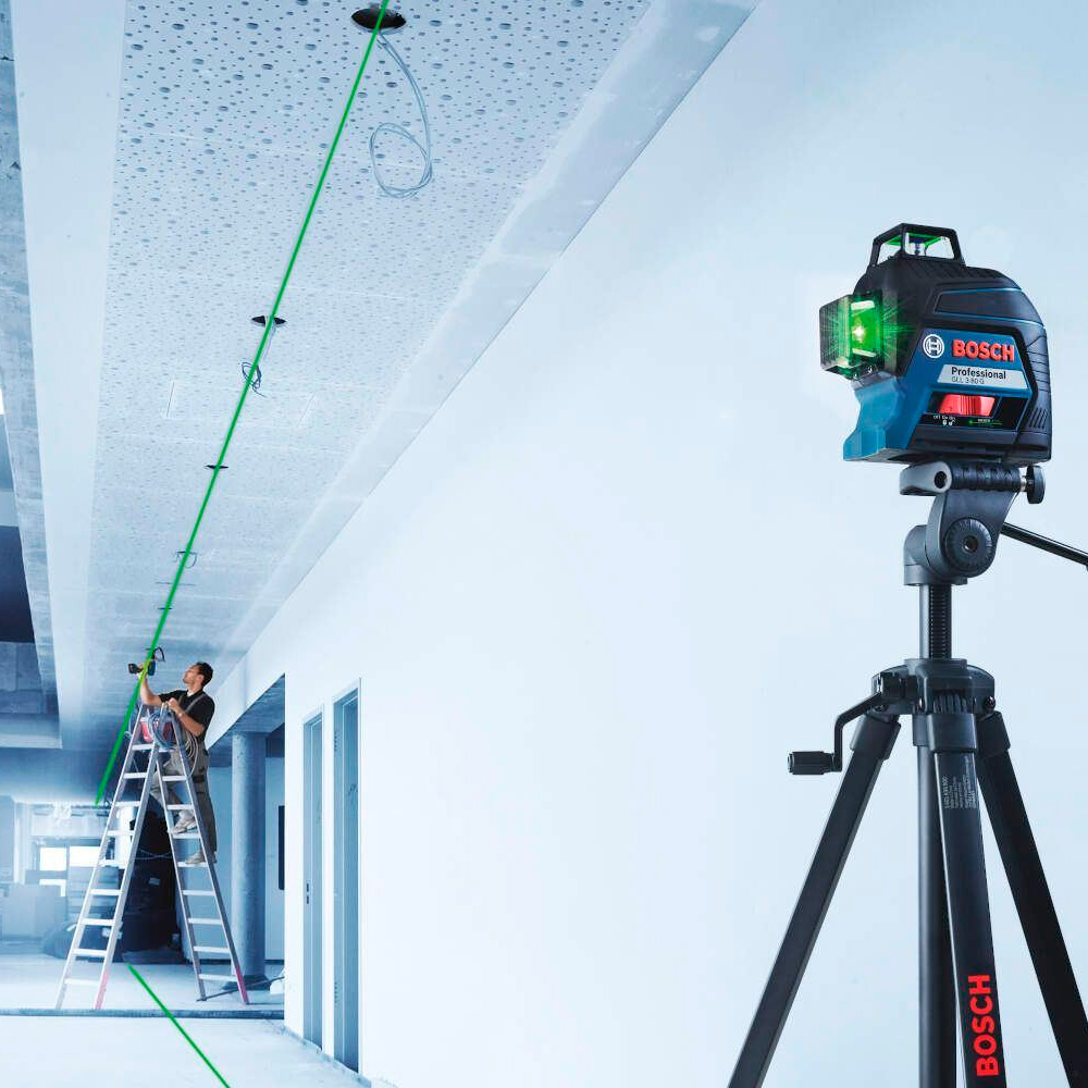 NIVEL LÁSER BOSCH GLL 3-80G VERDE GLL 3-80 G 360 - 5