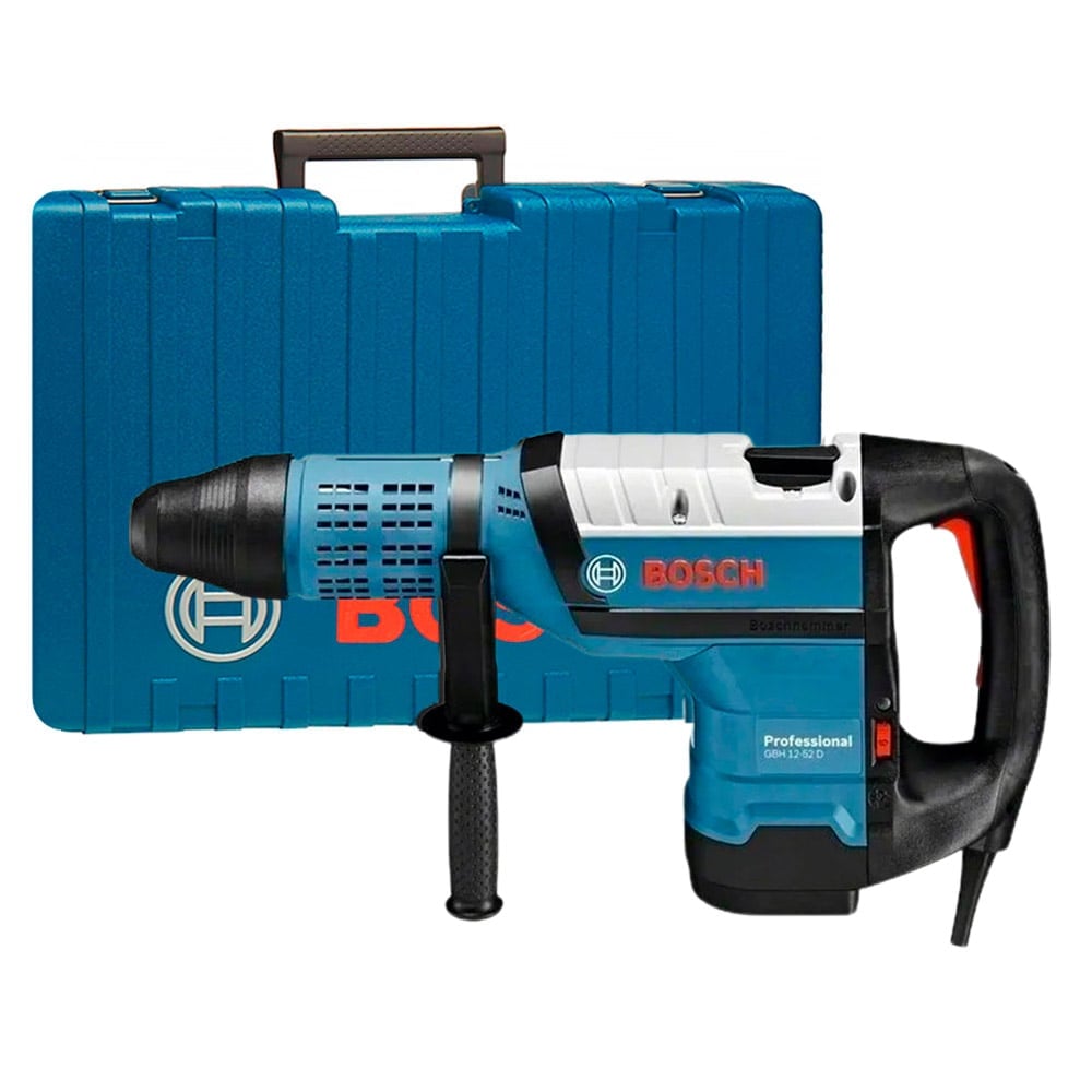 MARTILLO BOSCH GBH 12-52 D 1700 WATTS MINERO 19 JOULS ALEMAN - 1