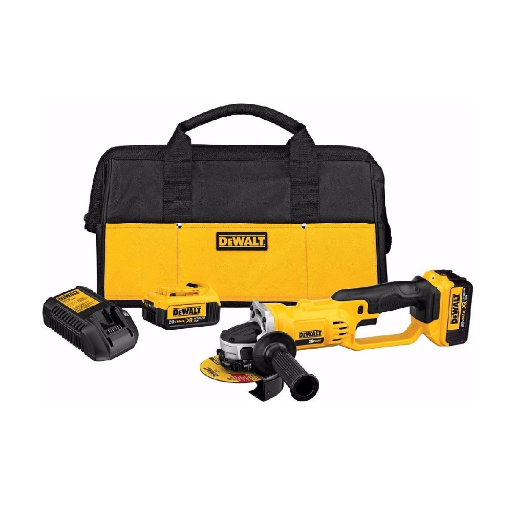 ESMERIL AMOLADORA 4.5' 5' 20V MAX DEWALT DCG412M2 2 X 4.0 AH - 1