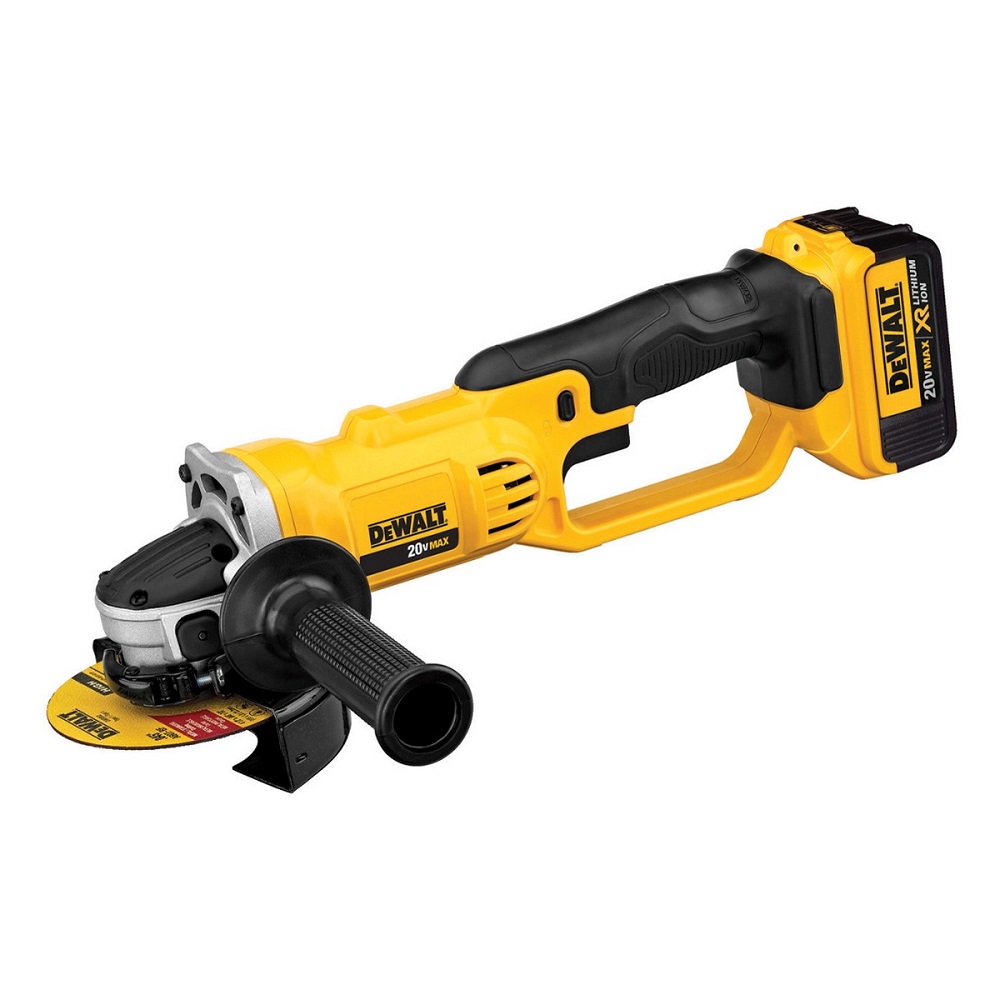 ESMERIL AMOLADORA 4.5' 5' 20V MAX DEWALT DCG412M2 2 X 4.0 AH - 2