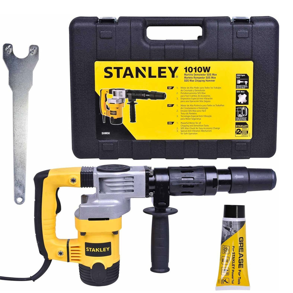 MARTILLO DEMOLEDOR STANLEY SHM5K SDS MAX 1010W 5 KG - 2