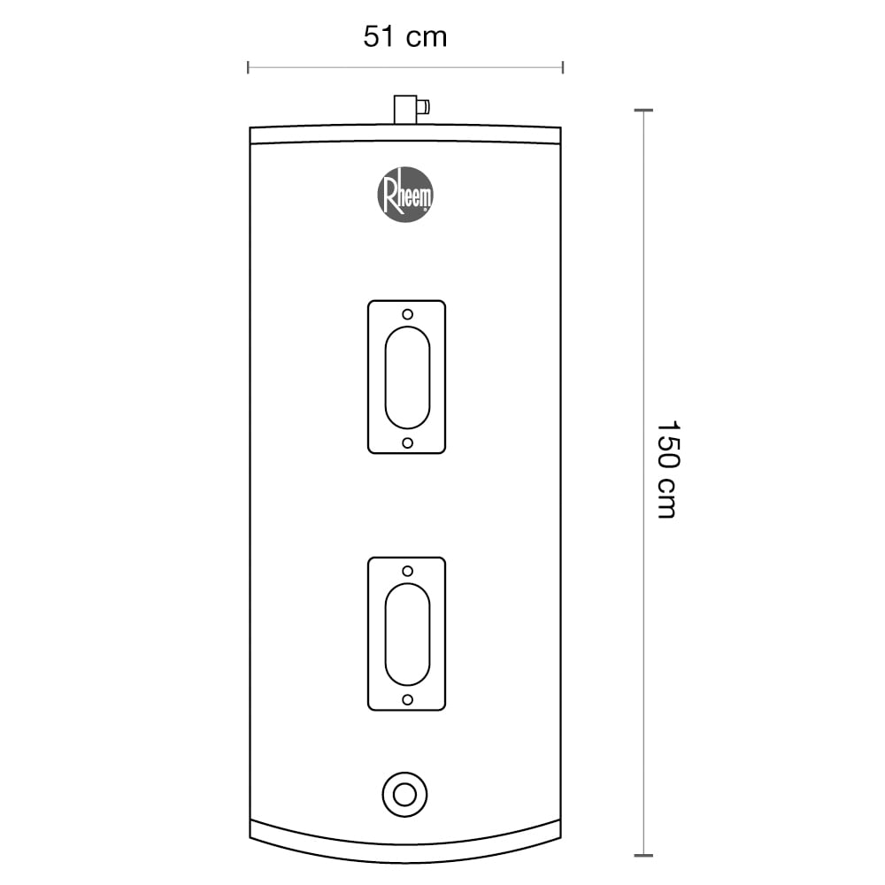 TERMA A GAS RHEEM TIRO FORZADO 21L GLP - PRESTIGE - 8