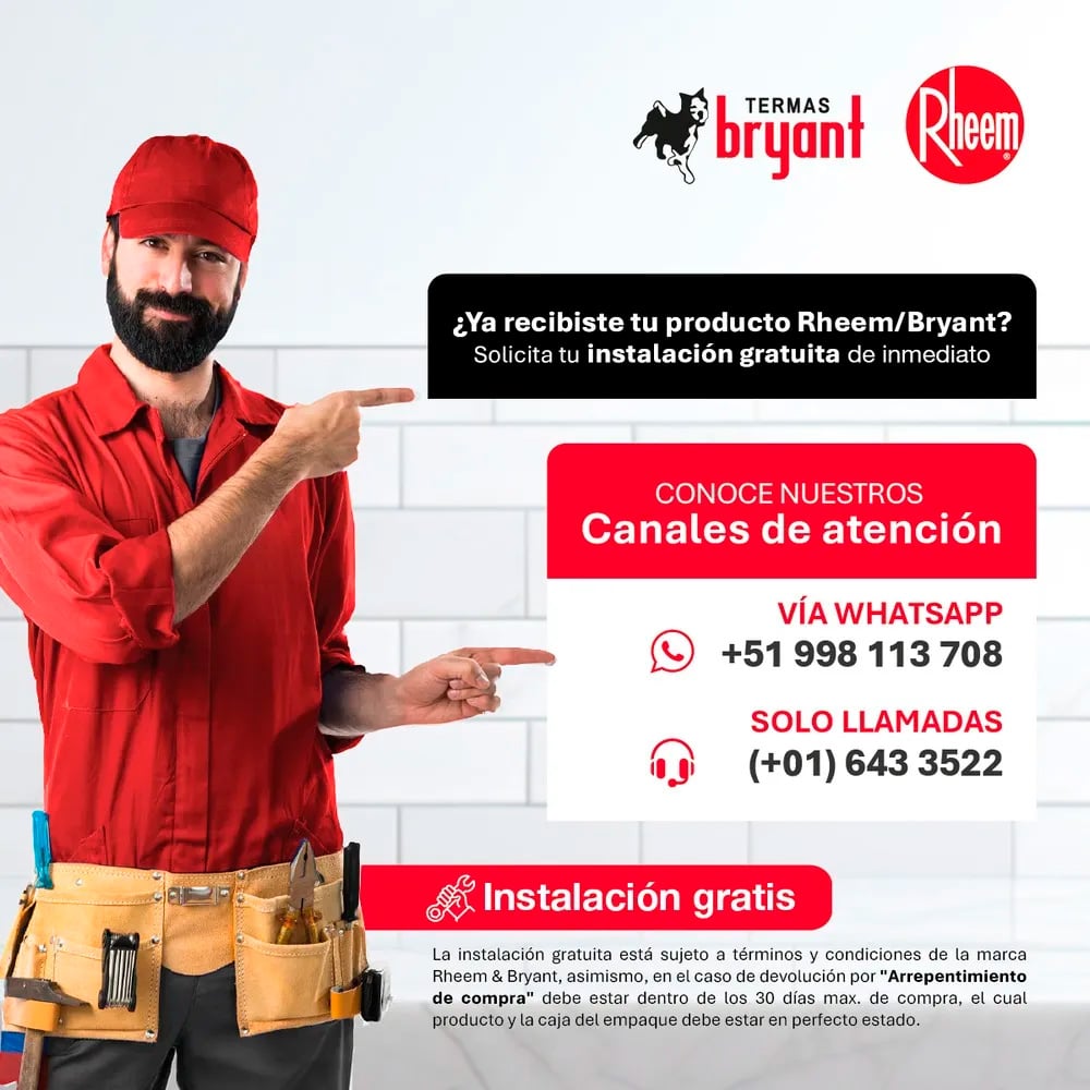 TERMOTANQUE RHEEM 190L GLP - 7