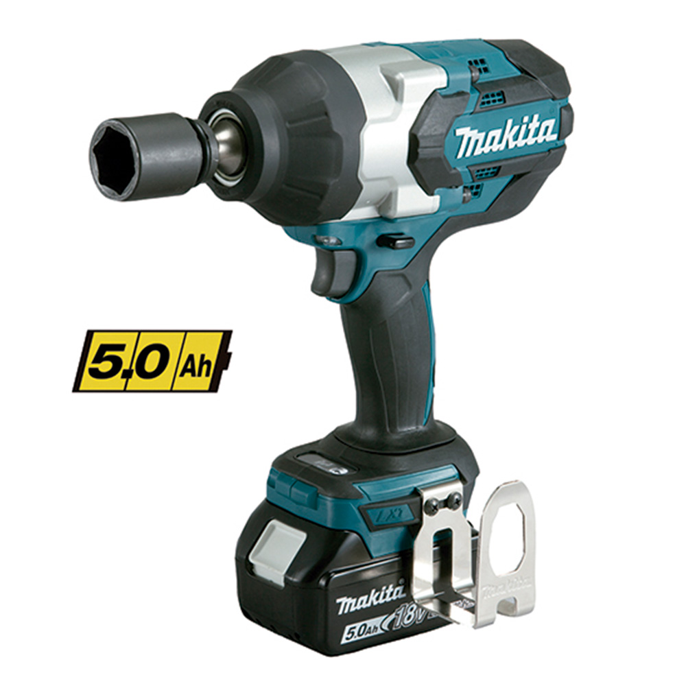LLAVE IMPACTO MAKITA DTW1001RTJ 18 V 3/4' 1050 NM BL LXT 2 X 5.0 AH - 2