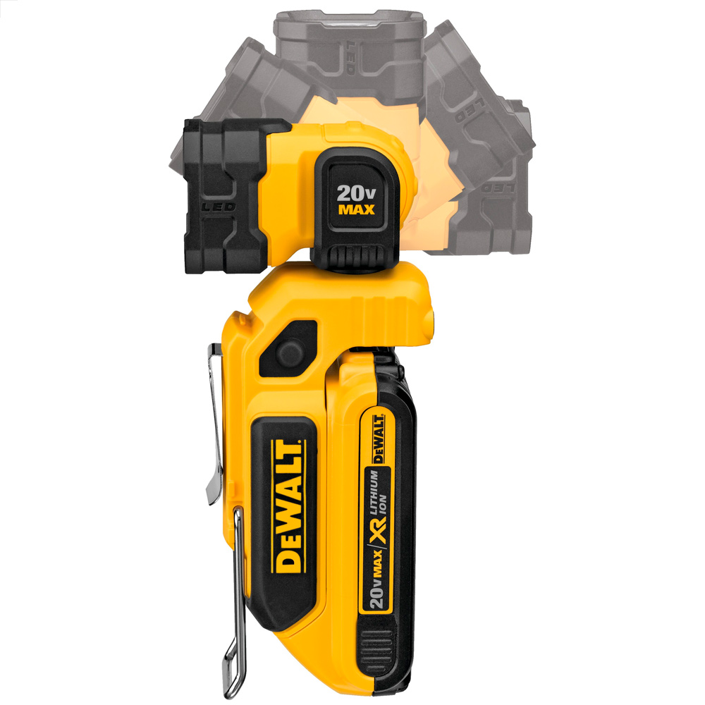 LINTERNA TRABAJO LED DEWALT 20V MAX 160 LM SIN BAT NI CARG - 2