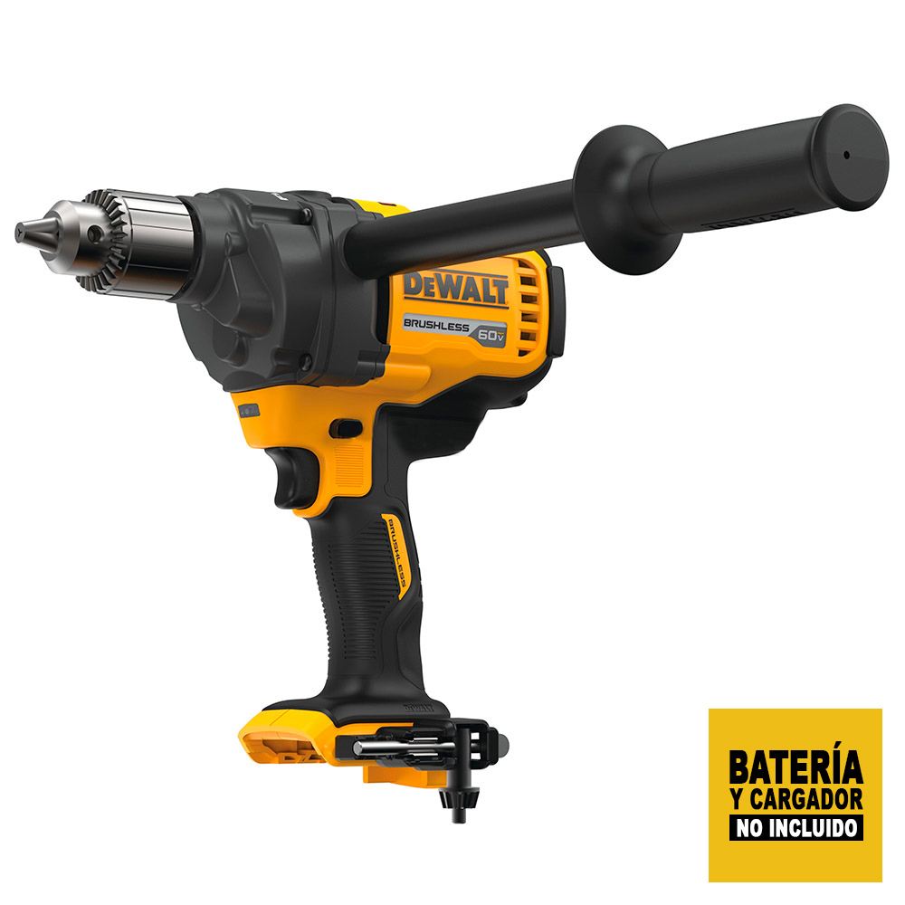 TALADRO MEZCLADOR DEWALT 5/8 60V FLEXVOLT SIN BAT NI CARG - 1