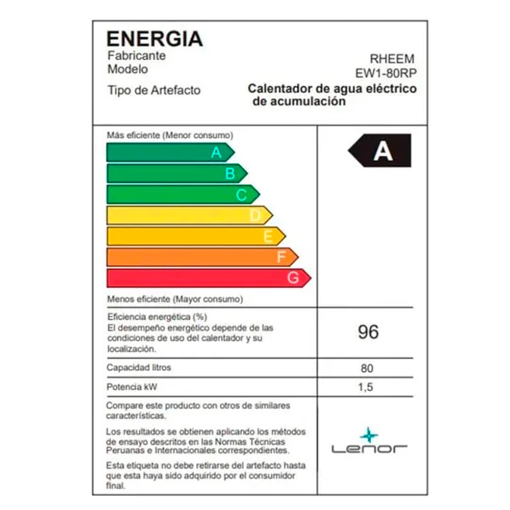 TERMA 80L BRYANT ELÉCTRICA ZAFIRO - 7