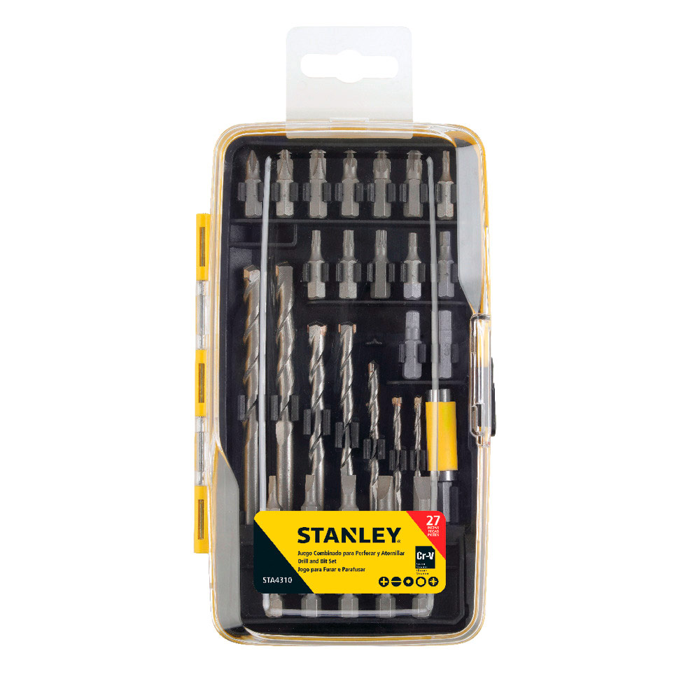 TALADRO PERCUTOR STANLEY SDH700K 1/2' 700W MALETA + SET 27PZ - 3
