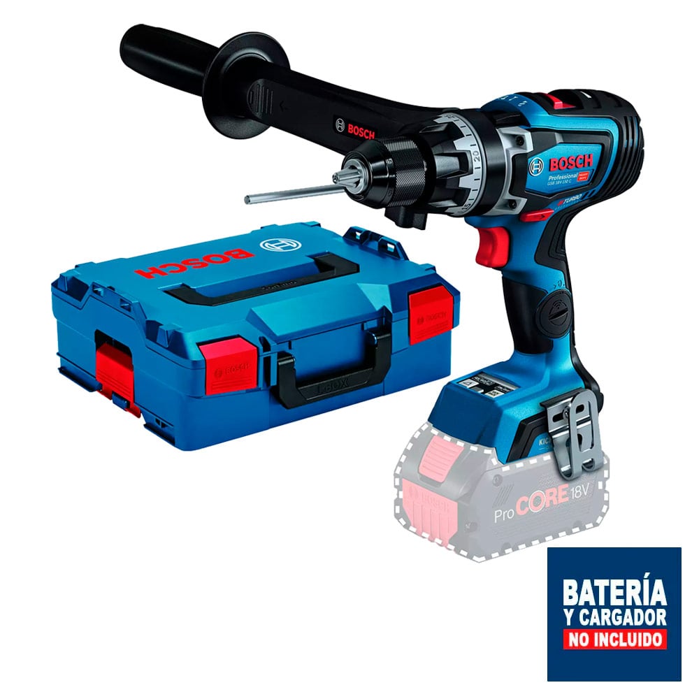 SET DE HERRAMIENTAS BOSCH TALADRO PERCUTOR 1/2' BRUSHLESS 150 NM + L-BOXX SIN BATERÍAS - 1