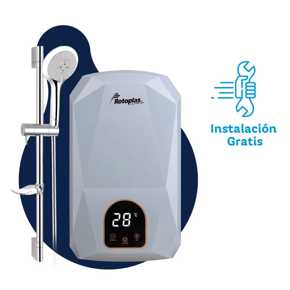 TERMA INSTANTÁNEA ROTOPLAS SUPREME CON SENSOR 2.6 PSI - 1