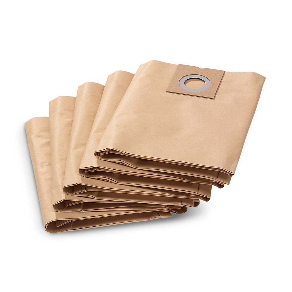 BOLSA FILTRO DE PAPEL KARCHER NT 27/1, NT 48/1 X 5 PZA. - 1