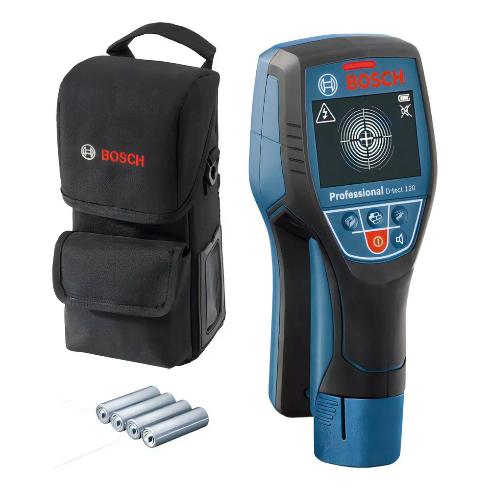 DETECTOR DE METALES BOSCH D-TECT 120 PROFESIONAL MULTIMATERIAL - 1