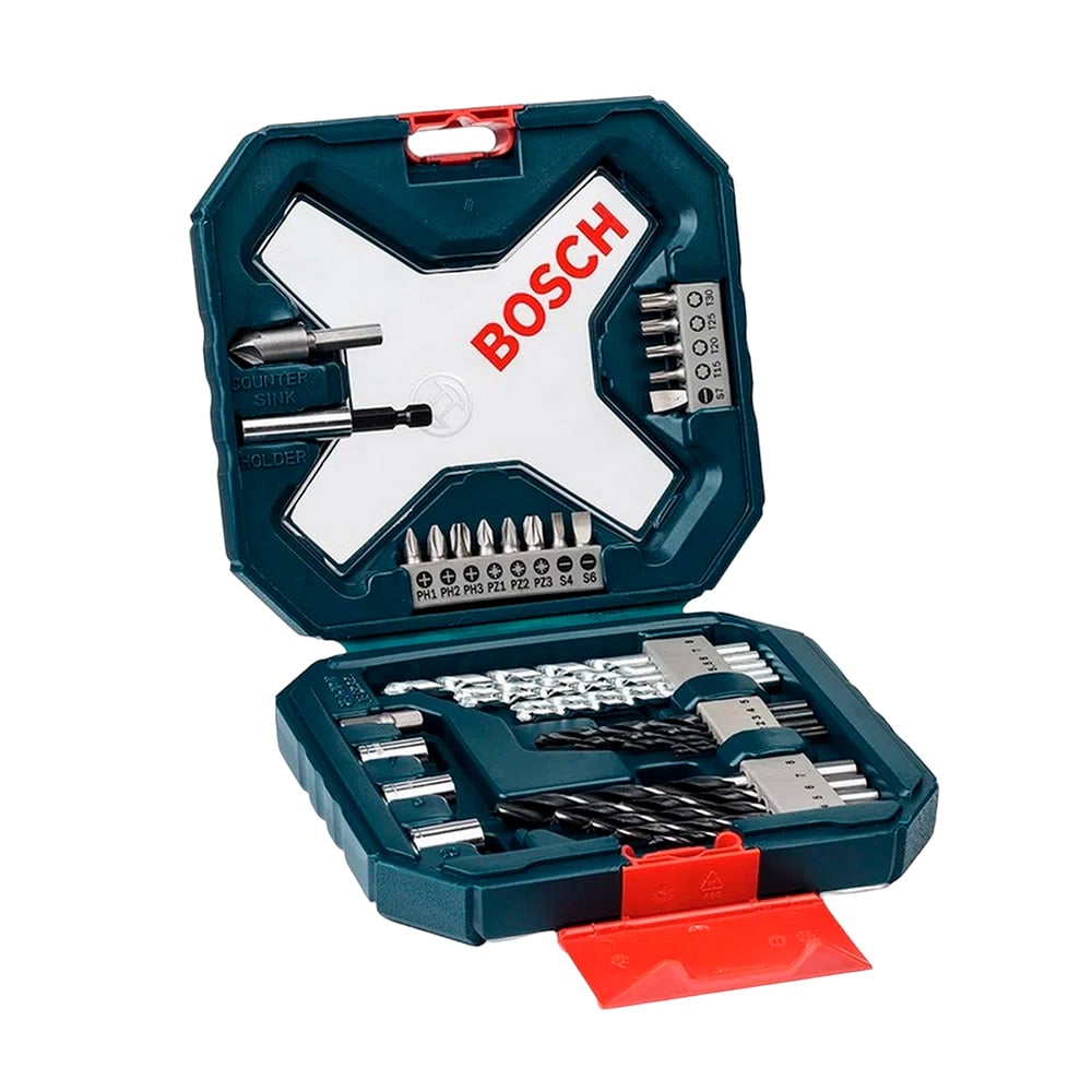 TALADRO PERCUTOR BOSCH GSB 18V-50+1 BATERÍA 2AH+SET 34 PZ - 3