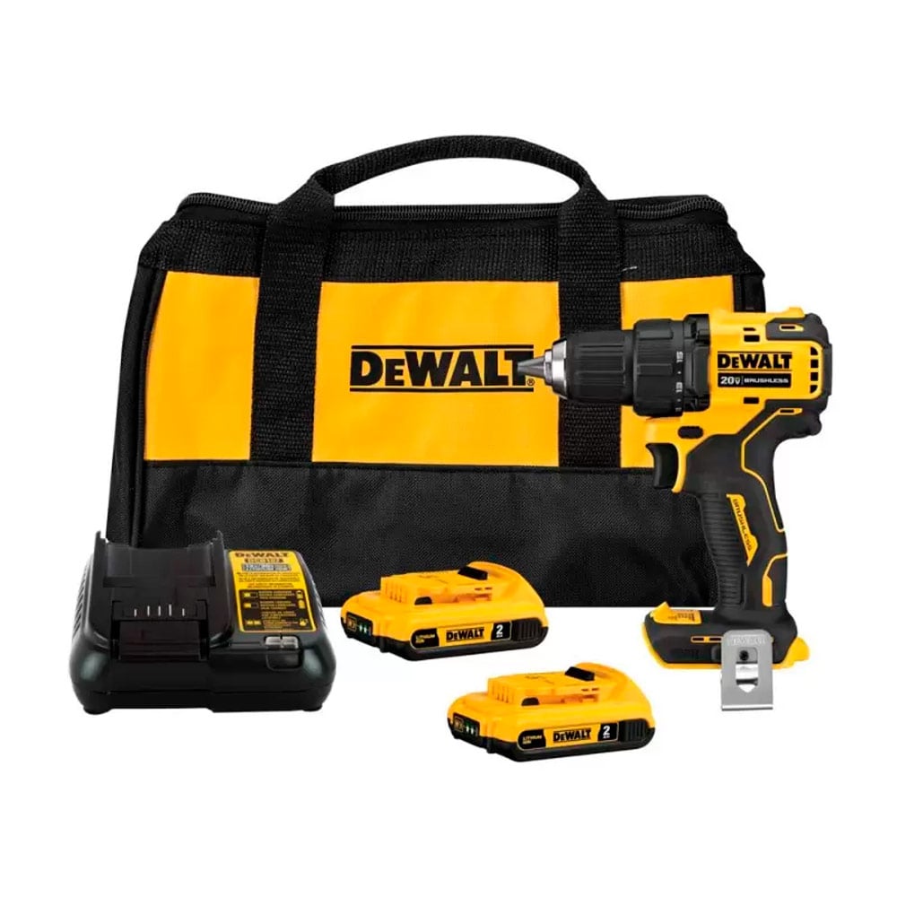 TALADRO ATORNILLADOR DEWALT 1/2' 20V ATOMIC BRUSHLESS - 1
