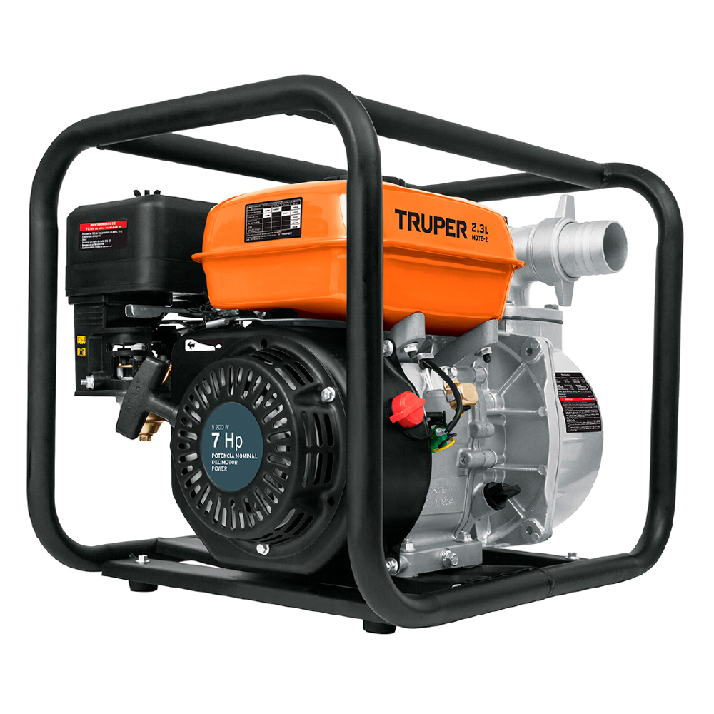 MOTOBOMBA AUTOCEBANTE 2' X 2' A GASOLINA 7 HP 17116 TRUPER - 1