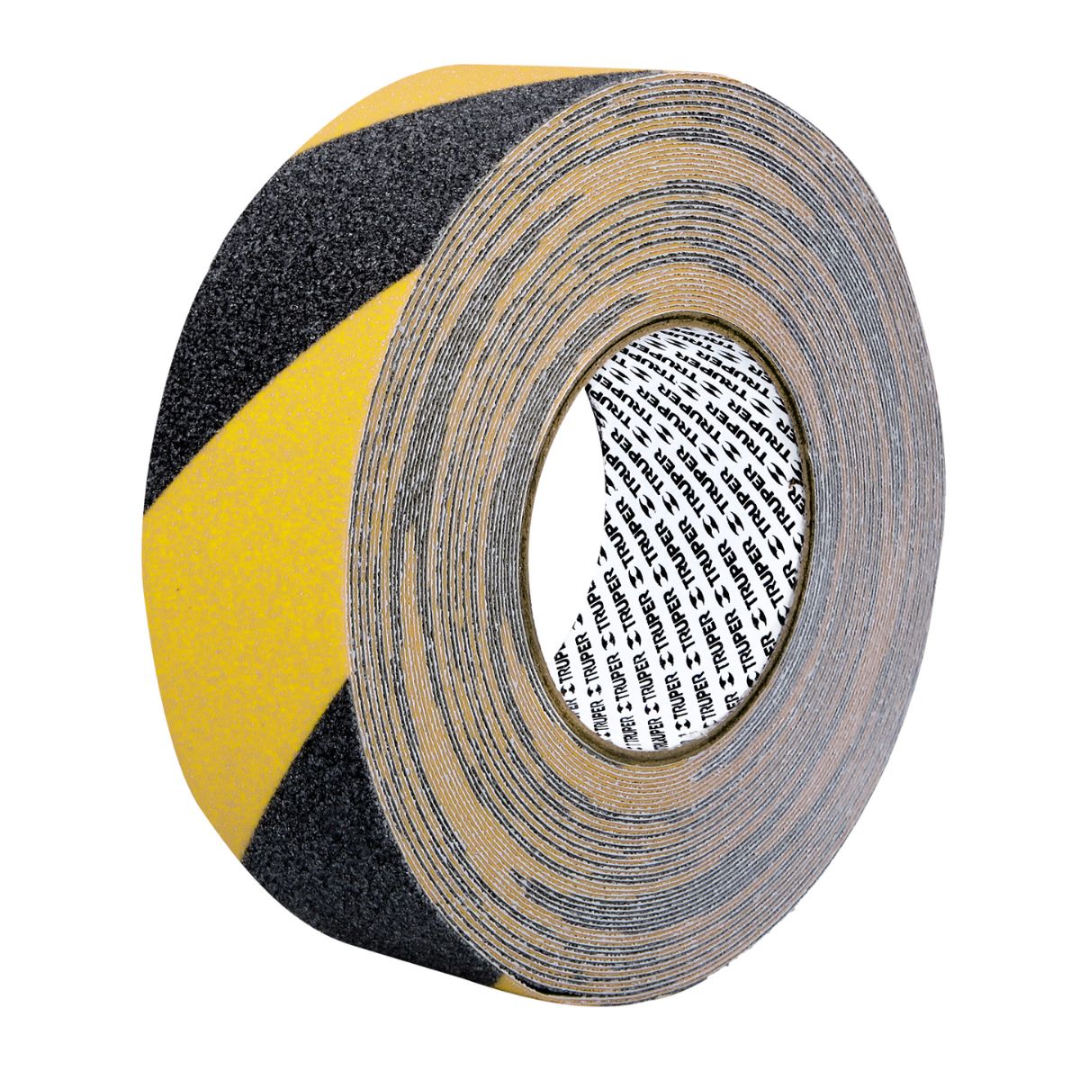 CINTA ANTIDERRAPANTE AMARILLA/NEGRA 18M 50MM CIA-218P TRUPER - 1