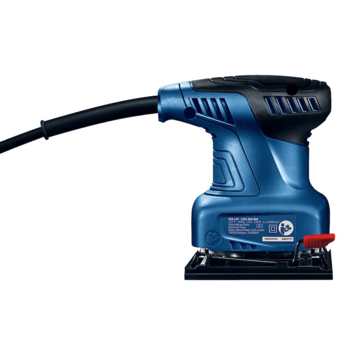 LIJADORA ORBITAL GSS 140 220W + 1 LIJA BOSCH - 4