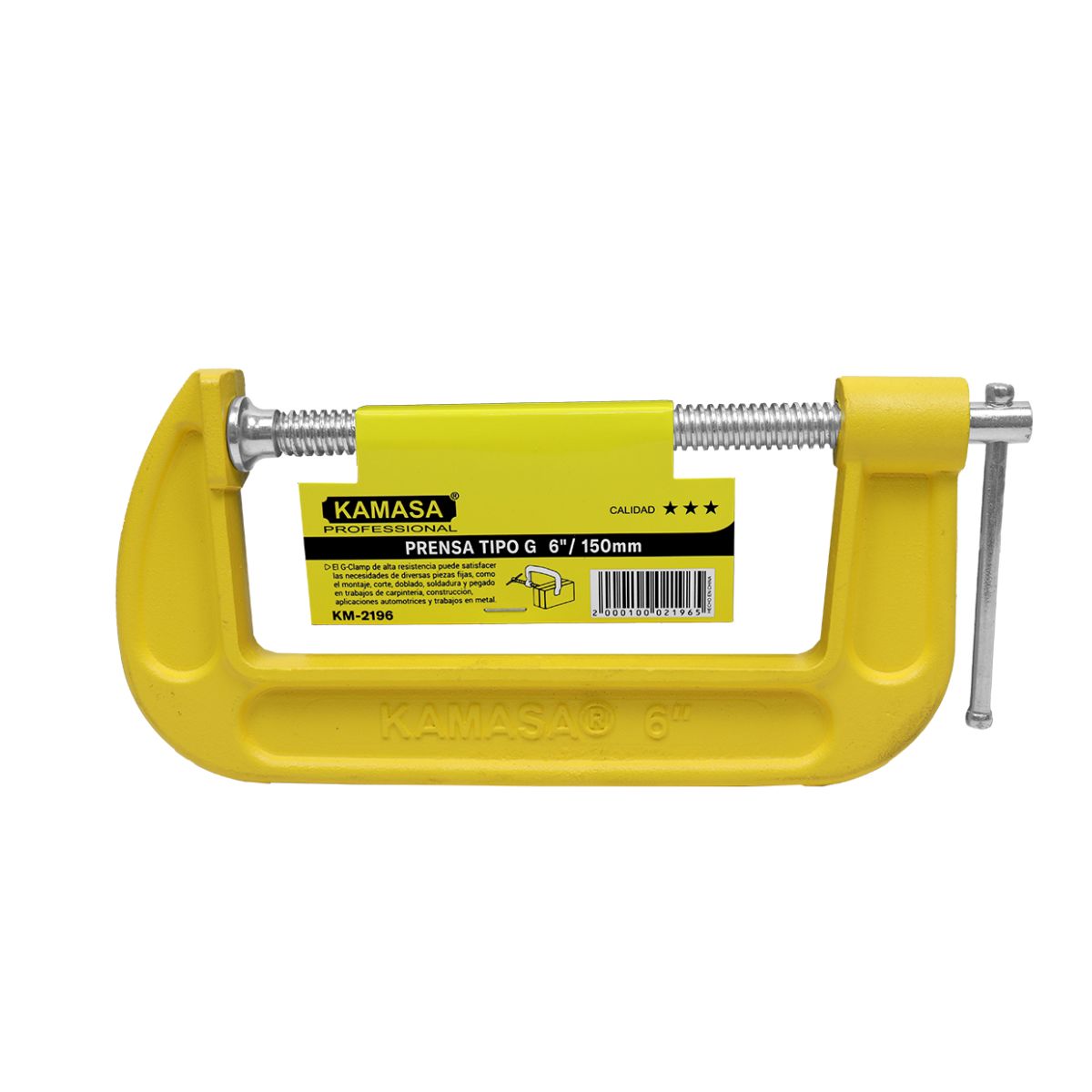 PRENSA TIPO G 6' KAMASA - 1
