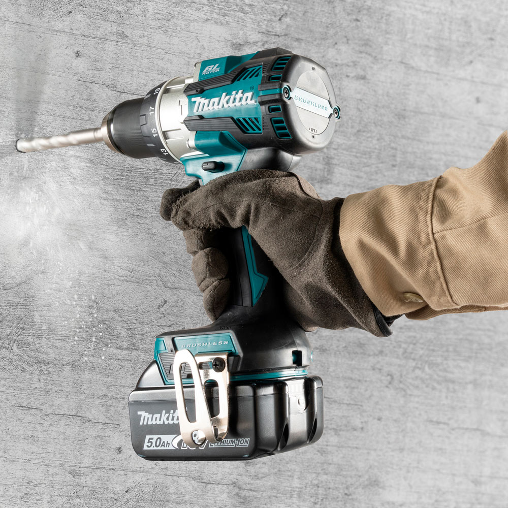 TALADRO PERCUTOR MAKITA DHP489RFJ 1/2” 18V BRUSHLESS 2X 3.0AH - 5