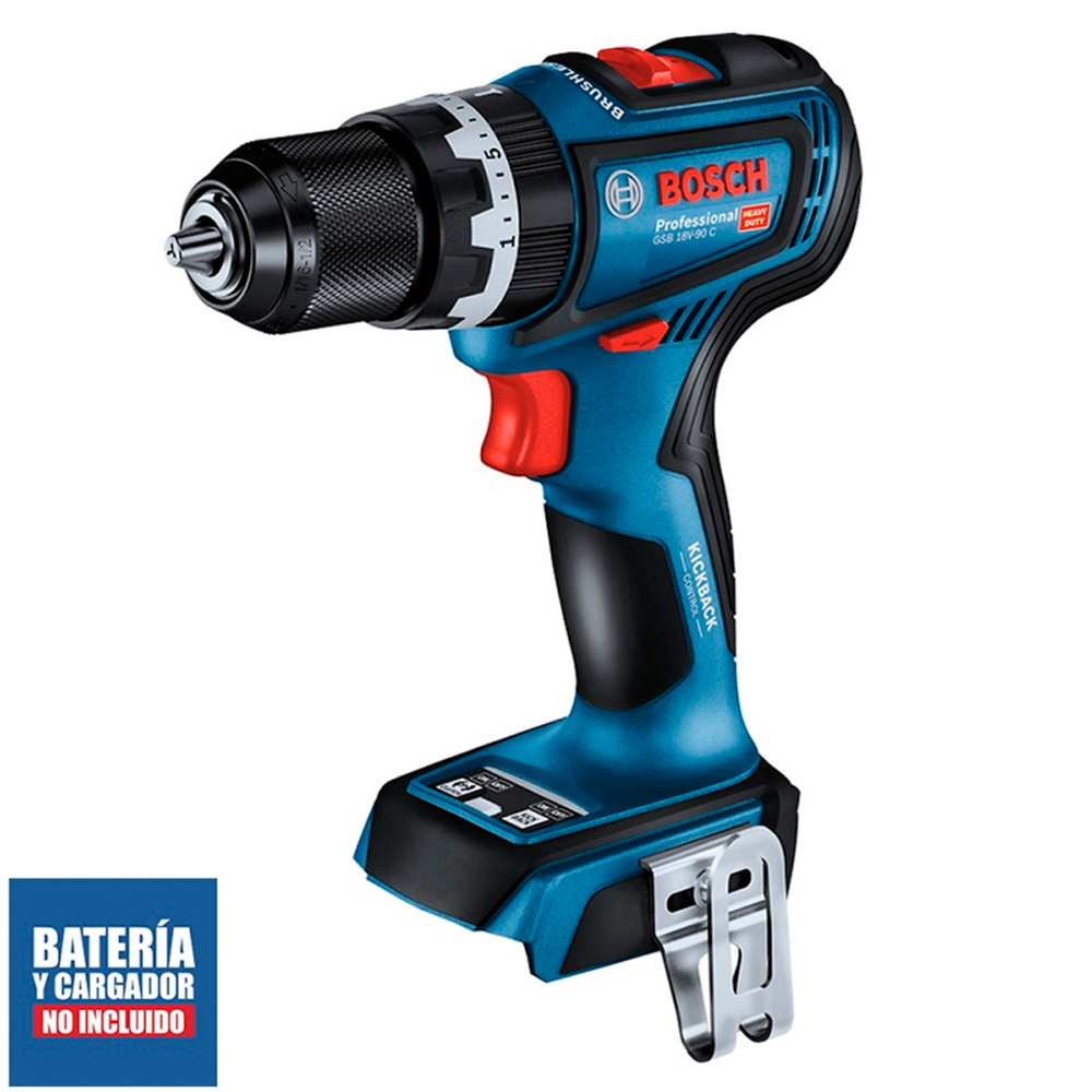 TALADRO ATORNILLADOR PERCUTOR BOSCH GSB 18V-90 C SB - 1