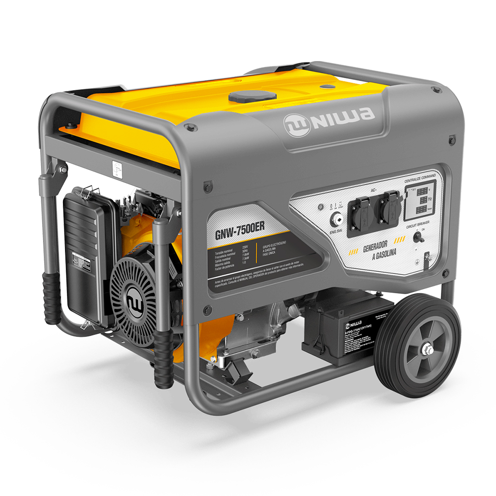 GENERADOR A COMBUSTIÓN STANDARD 7.5 KVA GNW-7500-ER NIWA - 1