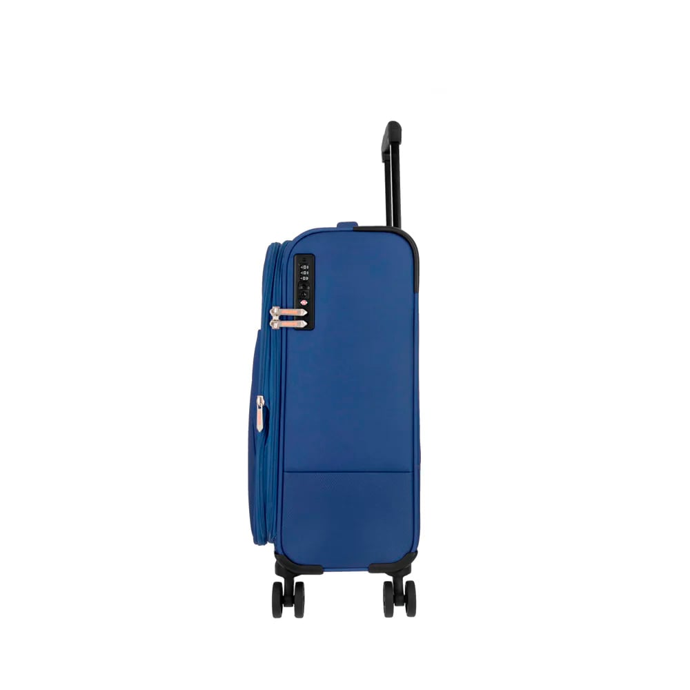 MALETA SUN BREAK SP TSA EXP CABINA AZUL BLANDA AT - 4