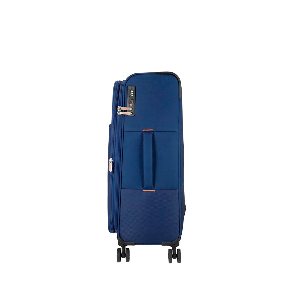 MALETA SUN BREAK SP TSA EXP MEDIANA AZUL BLANDA AT - 4