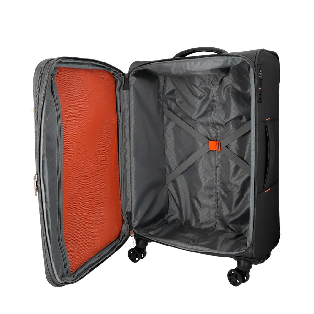 MALETA SUN BREAK SP TSA EXP GRANDE NEGRA BLANDA AT - 3