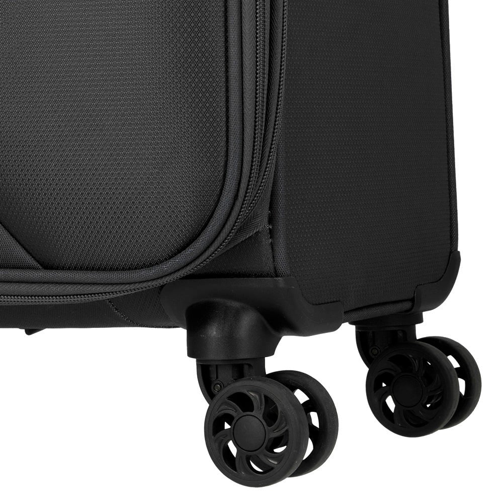 MALETA SUN BREAK SP TSA EXP GRANDE NEGRA BLANDA AT - 5