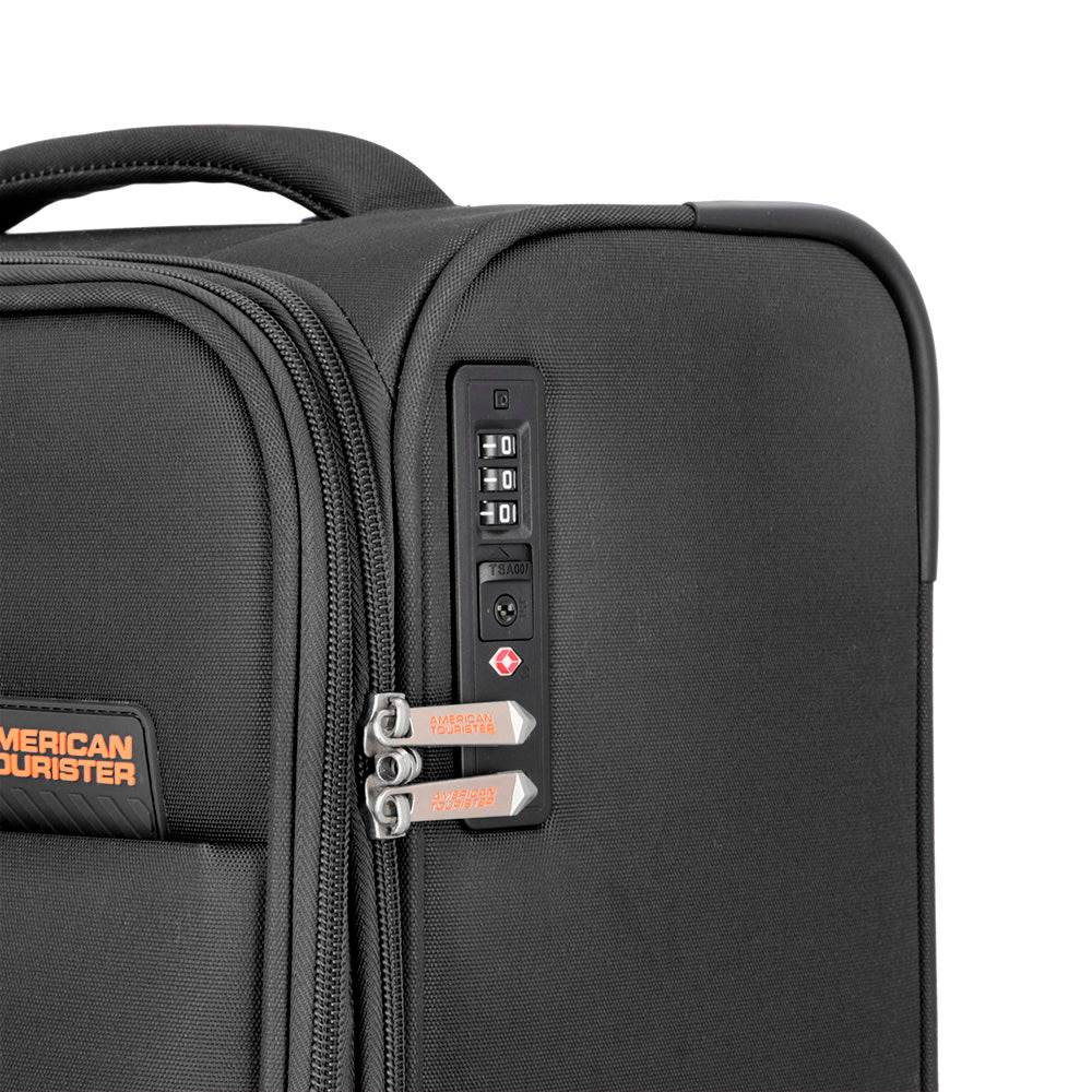 MALETA SUN BREAK SP TSA EXP CABINA NEGRA BLANDA AT - 6