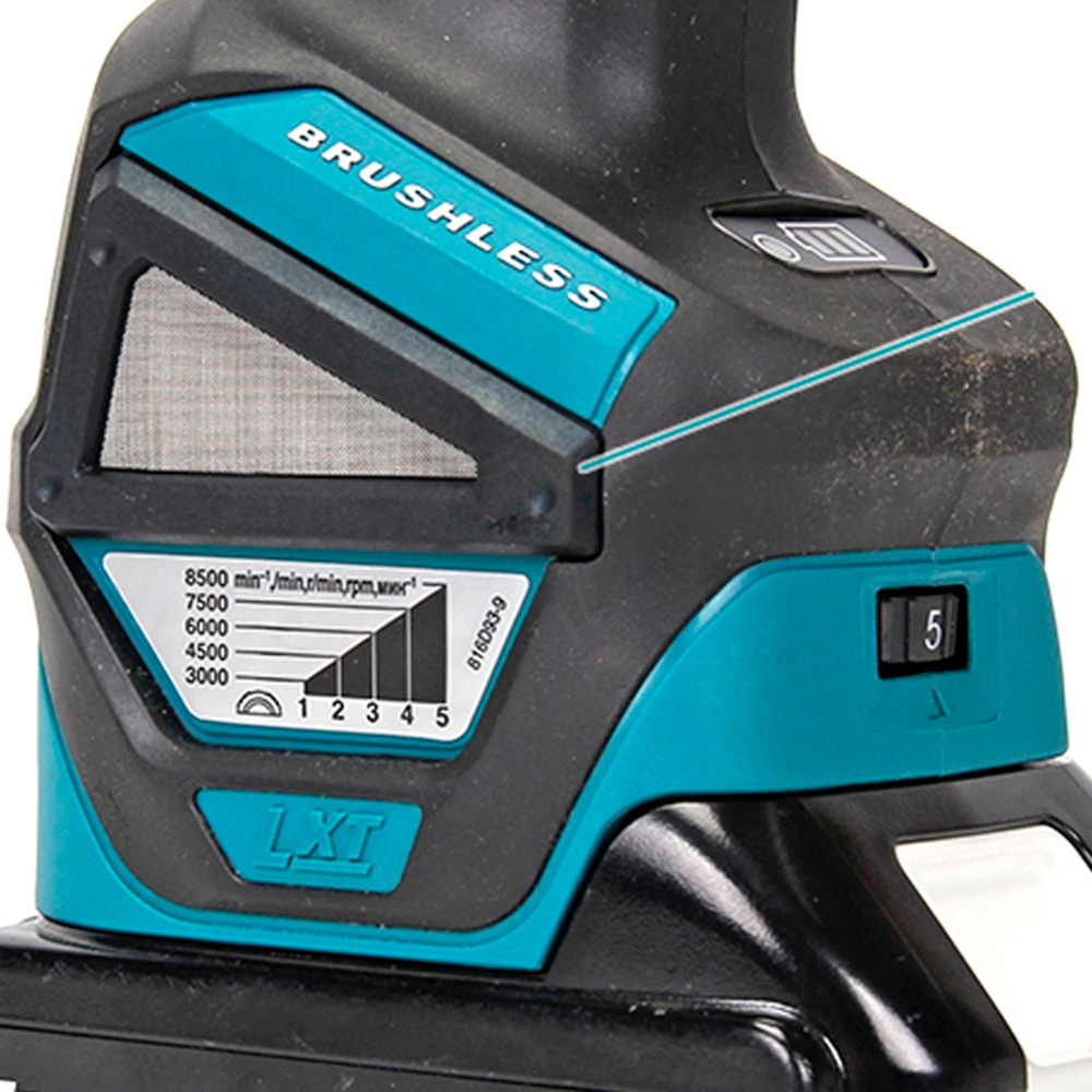 AMOLADORA MAKITA DGA518Z 5' 18V LXT BL (BARETOOL) - 4